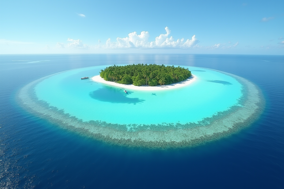 île atoll